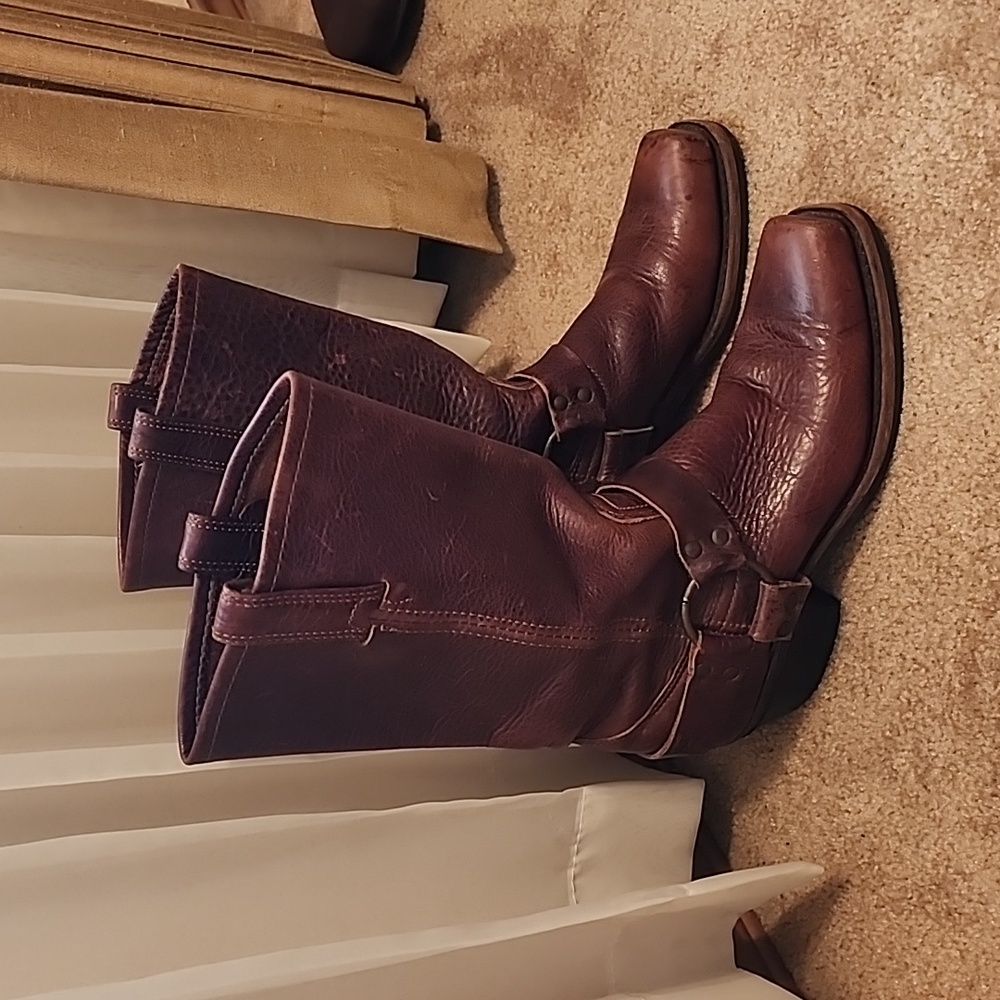 Frye 12R Harness Boots